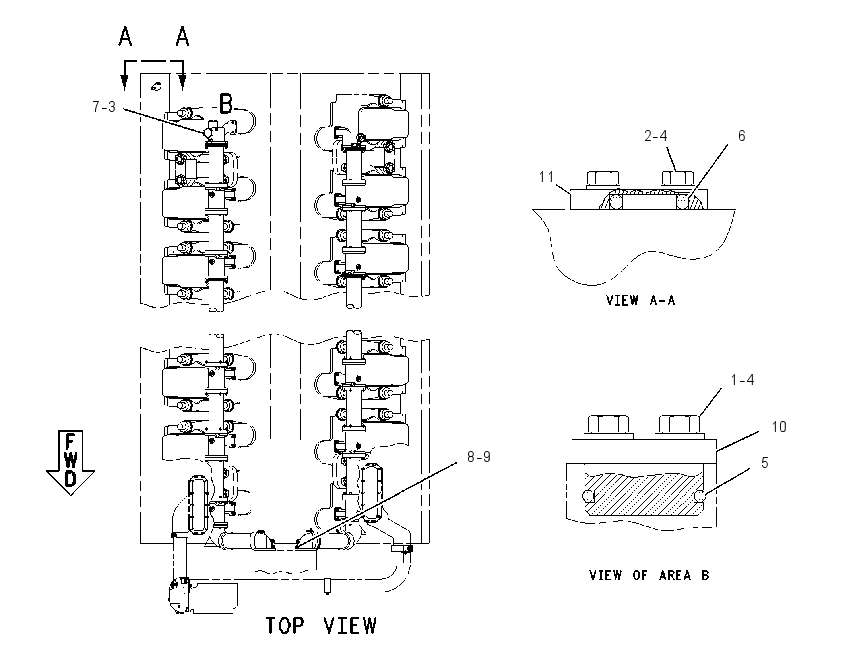 COVER GP-WATER LINES 1753842 CAT