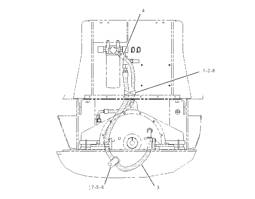 LINES GP-HYDRAULIC FILTER 1537152 CAT