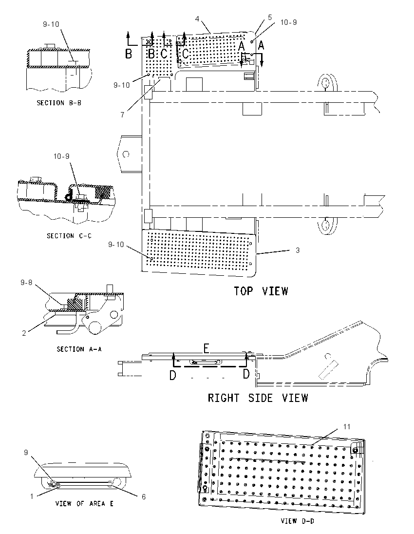 DOOR GP-BATTERY 1154790 CAT