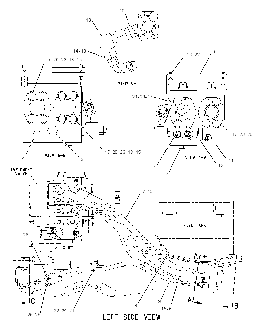LINES GP-WINCH 1643263 CAT