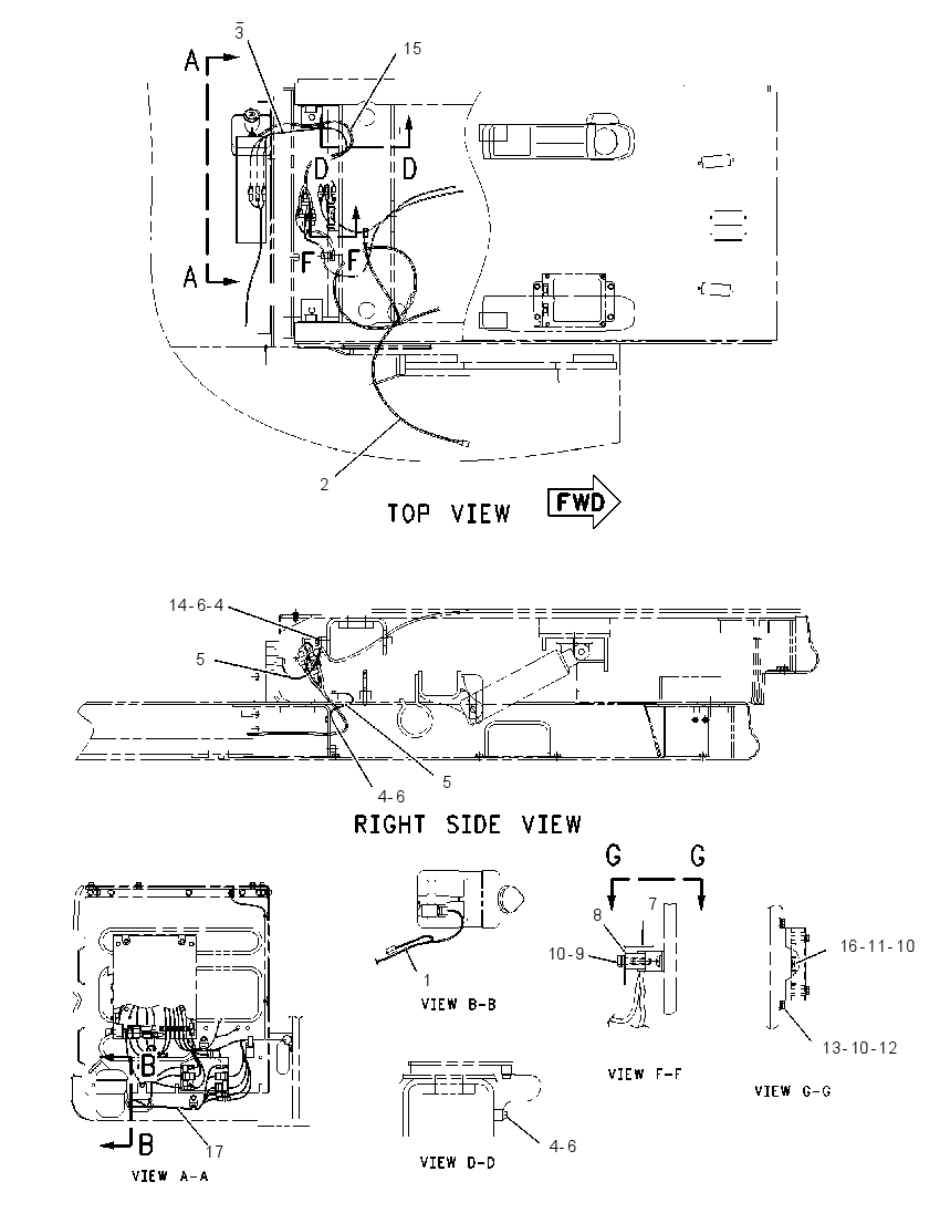 WIRING GP-CAB TILT 2131506 CAT