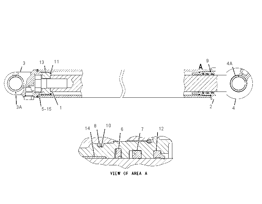 CYLINDER GP-BACKHOE BUCKET 2060514 CAT