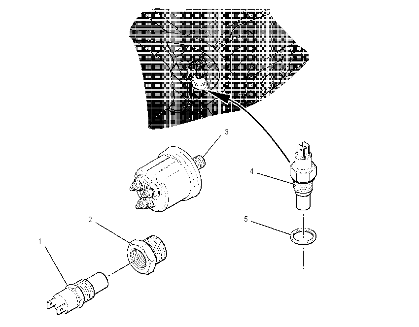 SENDER GP-TEMP & PRESS 2106547 CAT