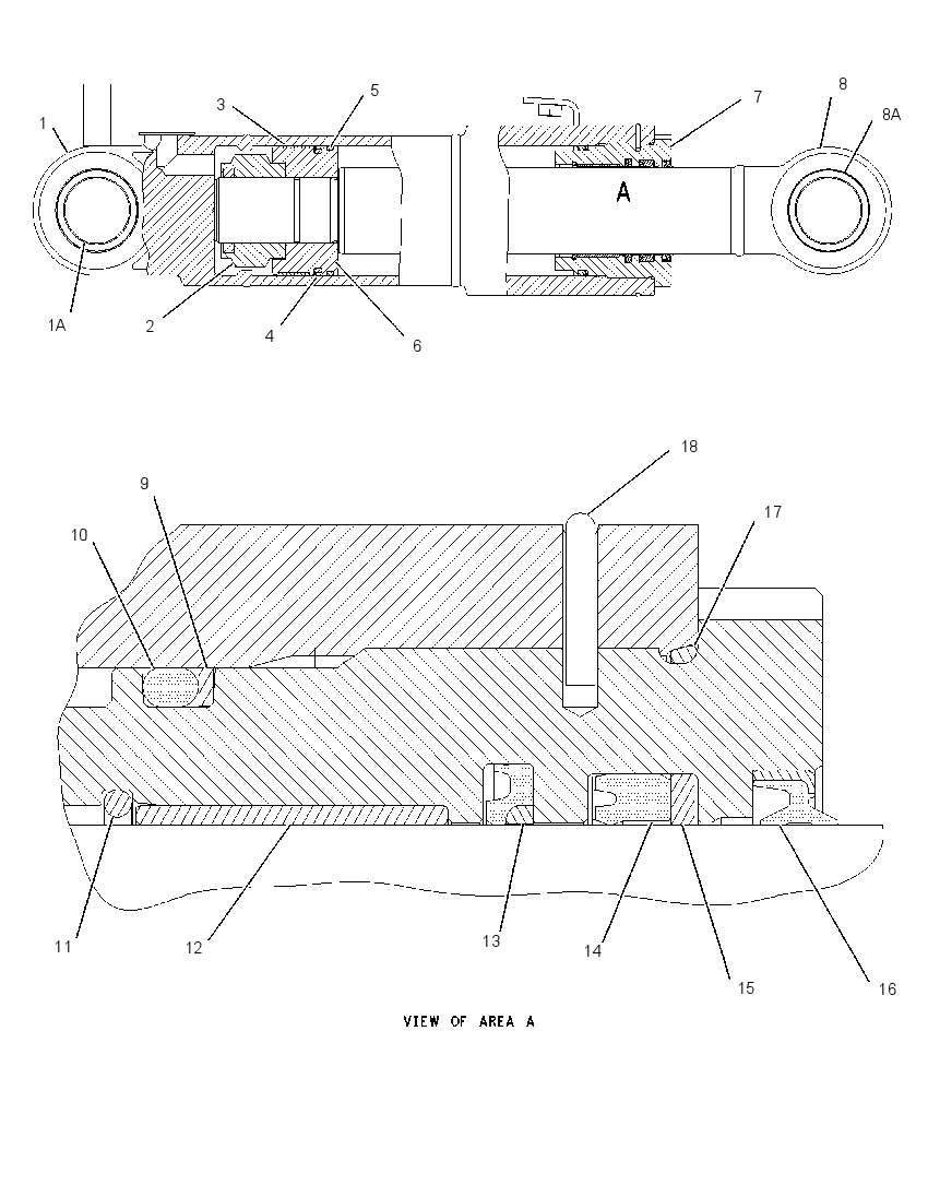 CYLINDER GP-BLADE 1709809 CAT