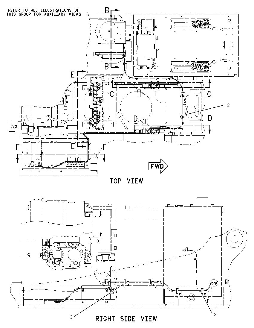 WIRING GP-AUXILIARY CONTROL 1947575 CAT