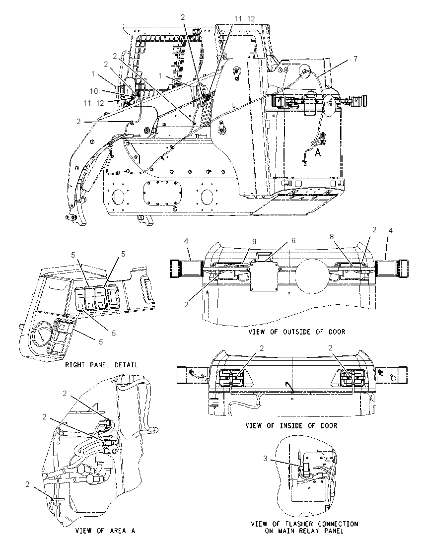 Освещение дорожное 1870982 CAT