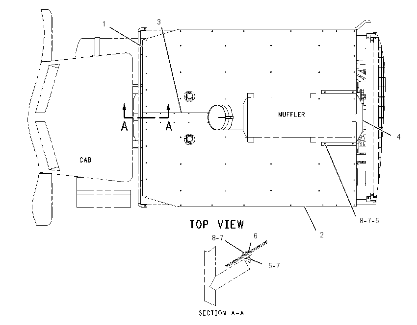 ROOF GP 2066349 CAT