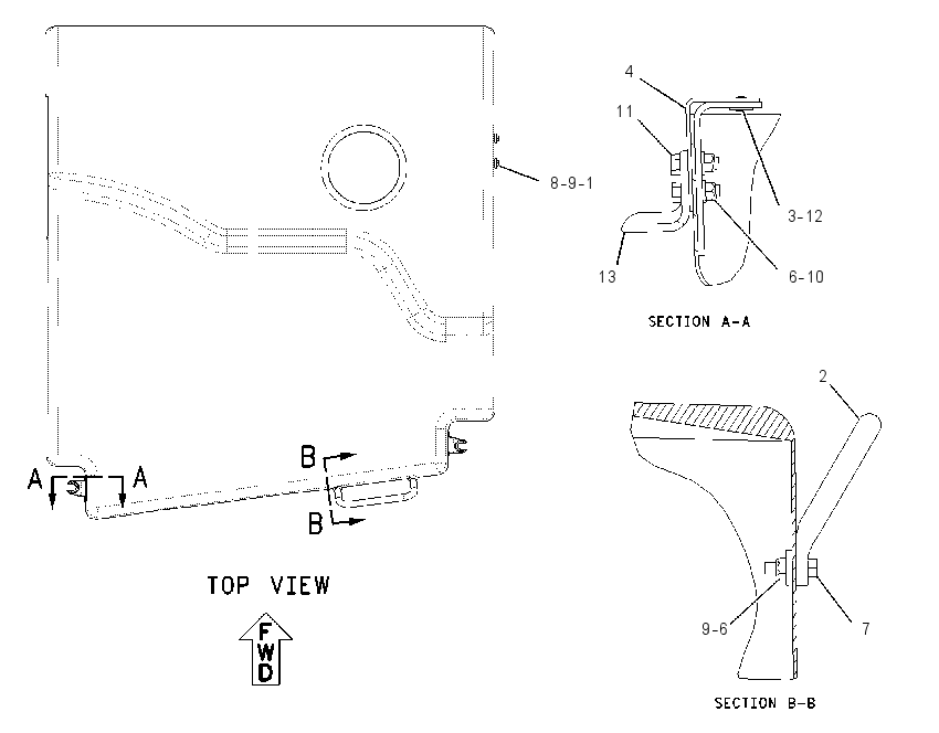 HOOD GP-TRUCK 2053592 CAT