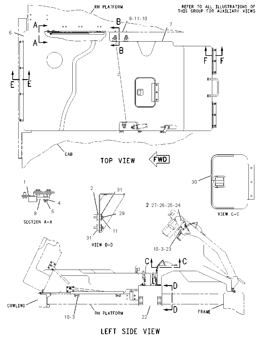 HOOD GP-TRUCK 1903951 CAT
