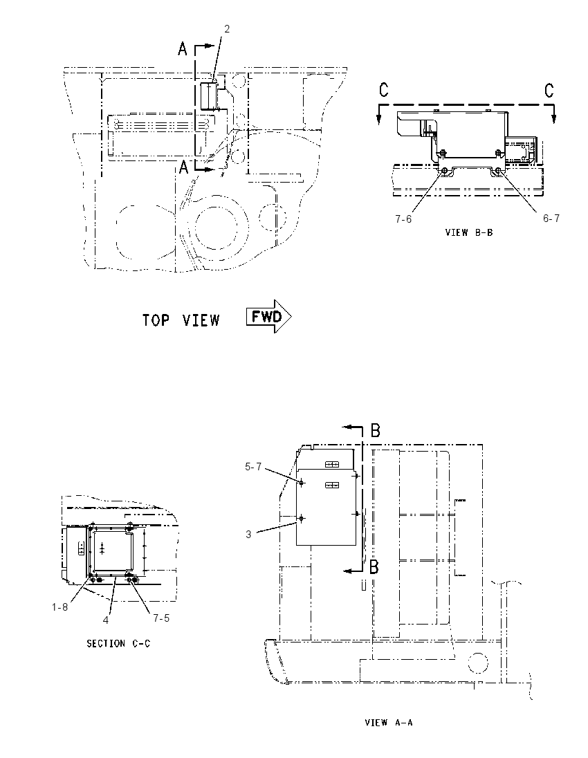 CONTROL & MTG GP-IMPLEMENT 2081714 CAT