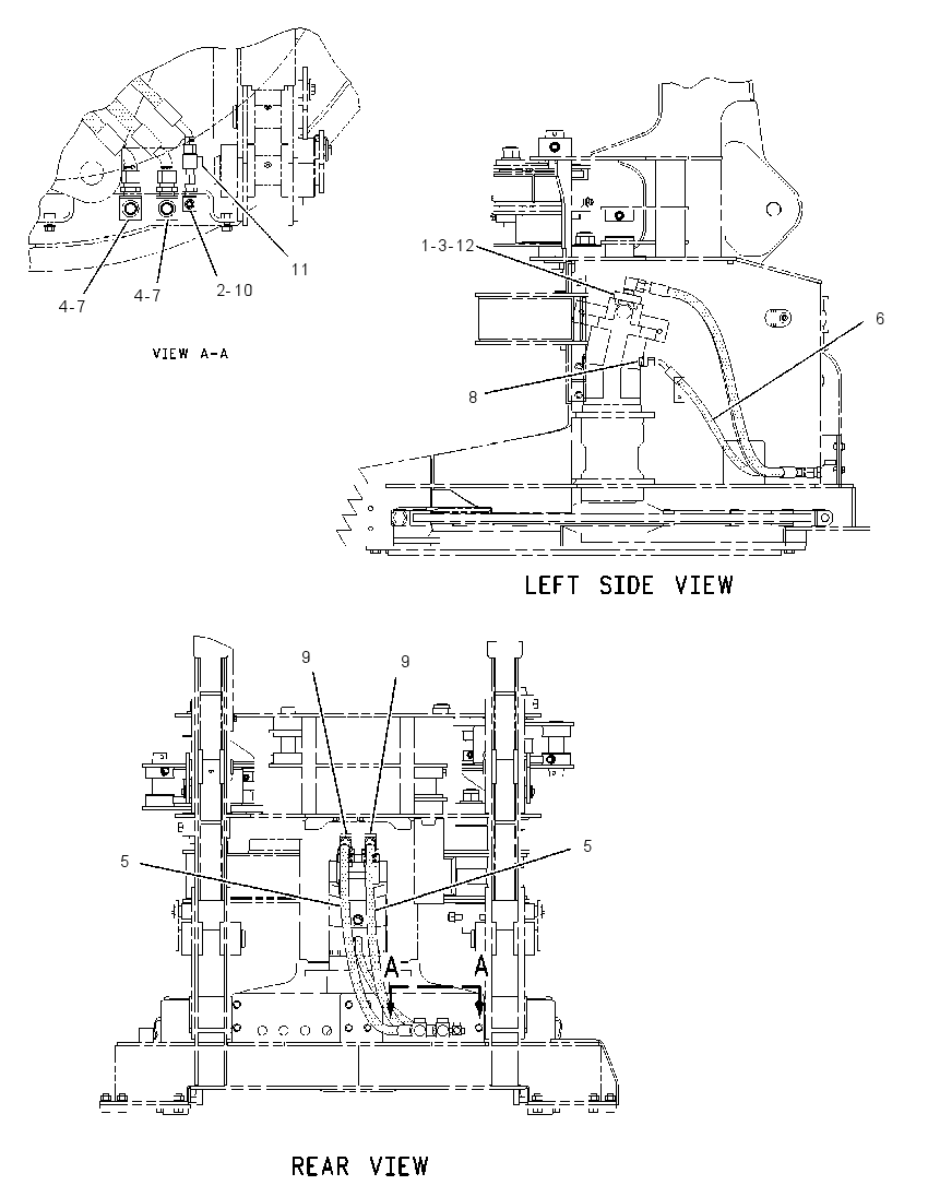LINES GP-PISTON MOTOR 2138837 CAT