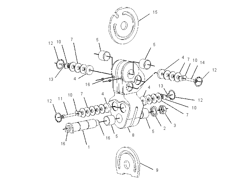 DAMPER GP-HARVESTER HEAD 1895510 CAT