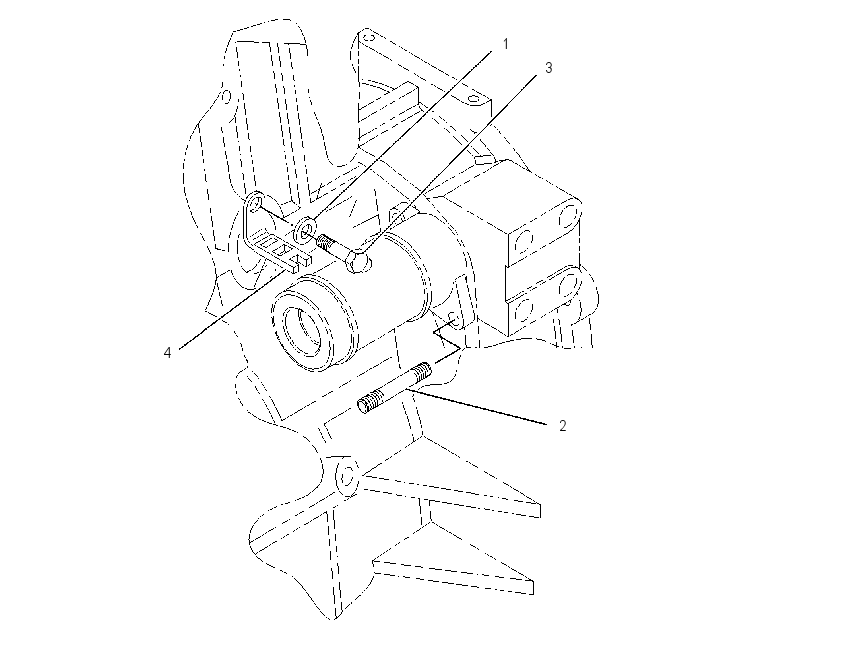 MOUNTING GP-STARTING MOTOR 2177748 CAT
