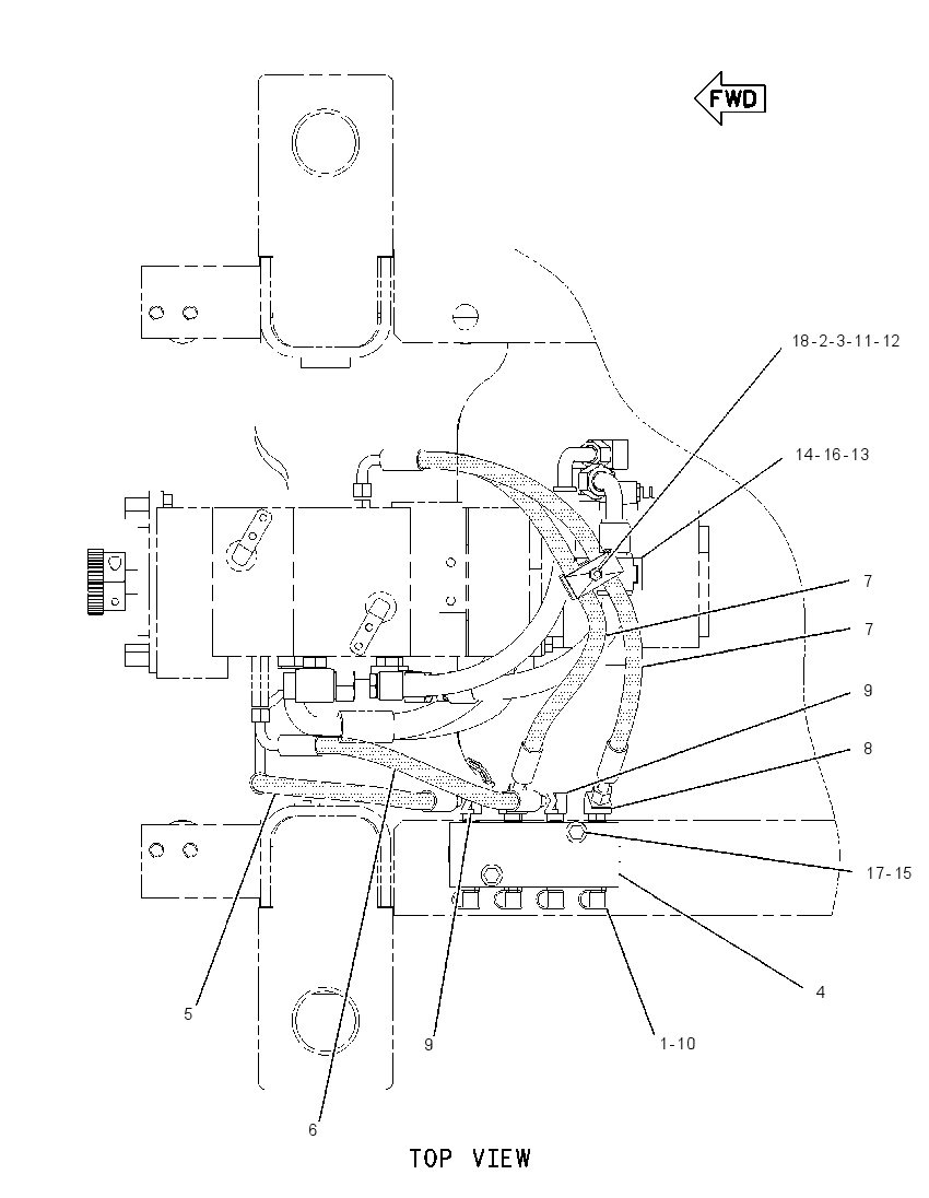 LINES GP-PRESSURE TEST 1931476 CAT
