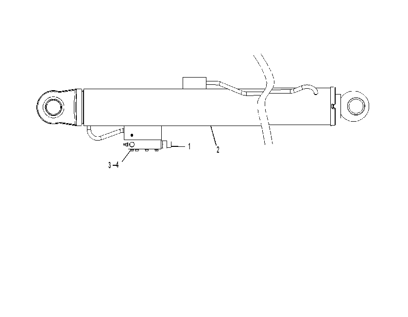 CYLINDER & VALVE GP-BOOM 2081136 CAT