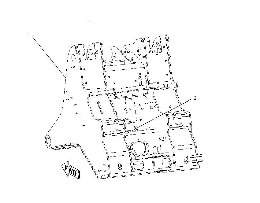 FRAME AS-LOADER 2131915 CAT