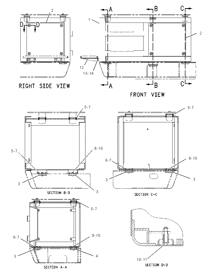 RISER GP-CAB 1879822 CAT
