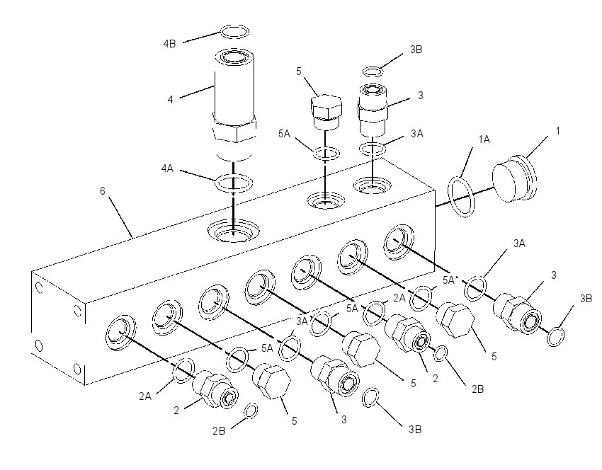 MANIFOLD GP-HYDRAULIC 2100148 CAT