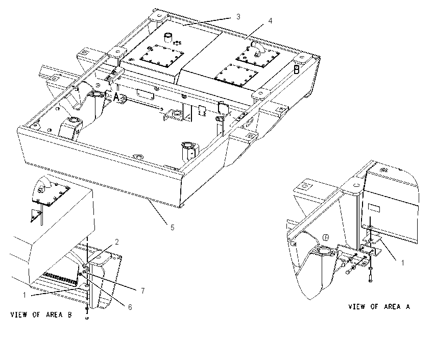 FRAME & TANK GP 1680222 CAT