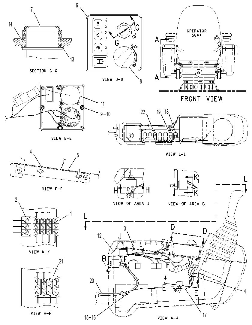 Проводка консоли 1792050 CAT
