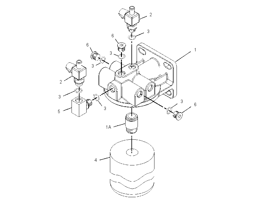FILTER GP-SECONDARY FUEL 2345135 CAT
