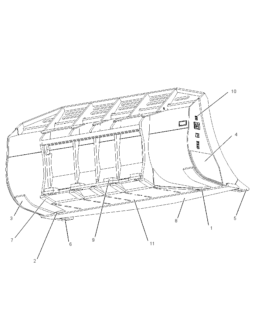 BUCKET GP-BLOCK HANDLING 1900943 CAT