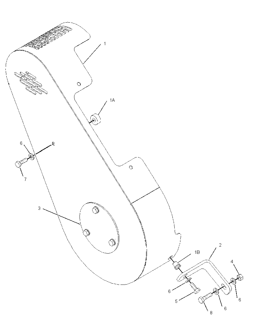 GUARD GP-PULLEY 2131527 CAT