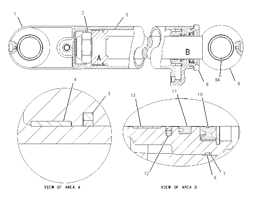 CYLINDER GP-COUNTERWEIGHT 1231078 CAT