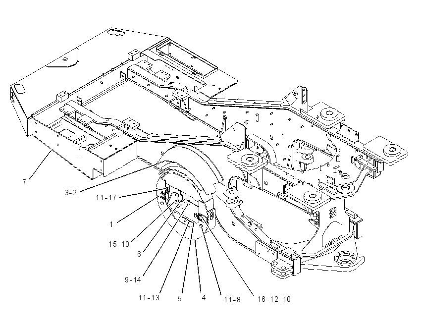 GUARD GP-AXLE 1741719 CAT