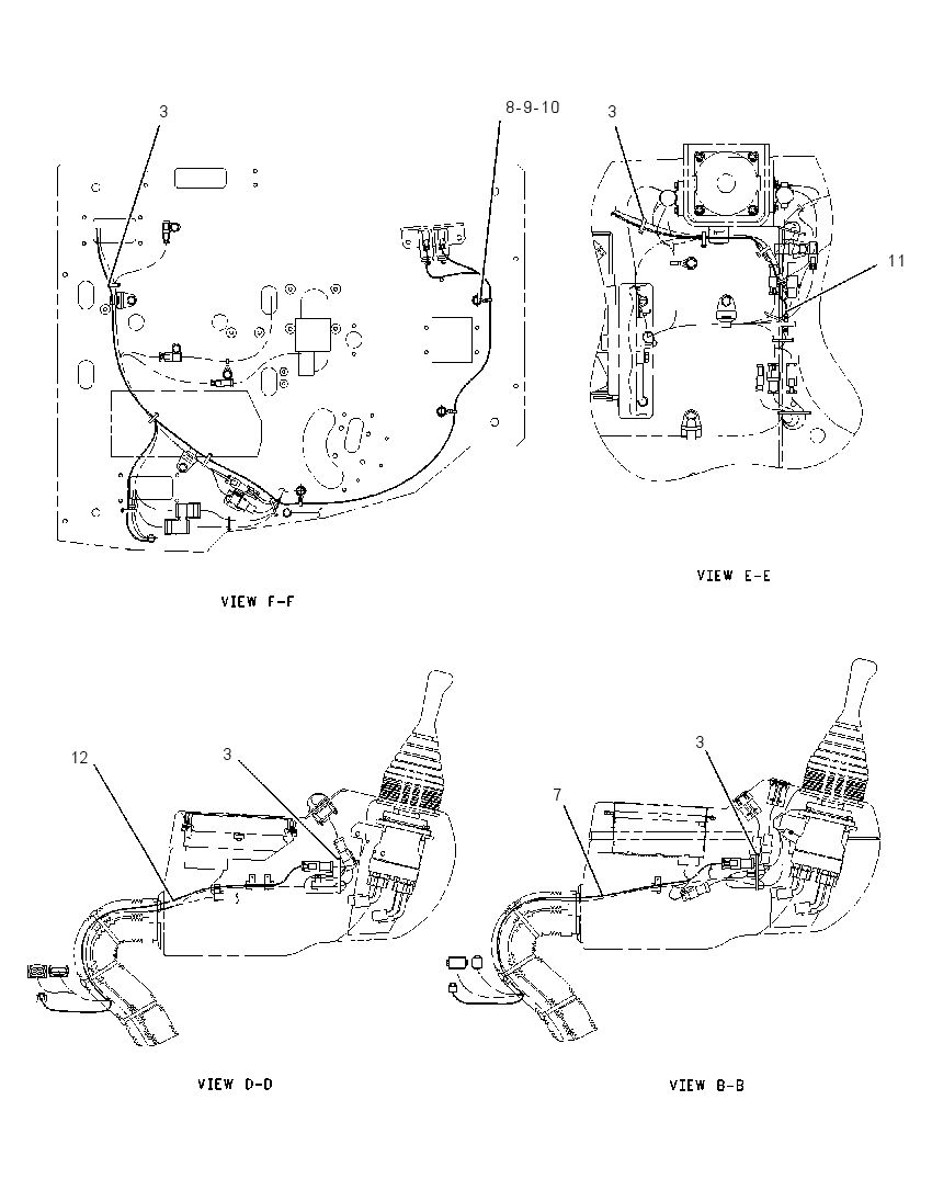 WIRING GP-COMBINED FLOW 2041877 CAT