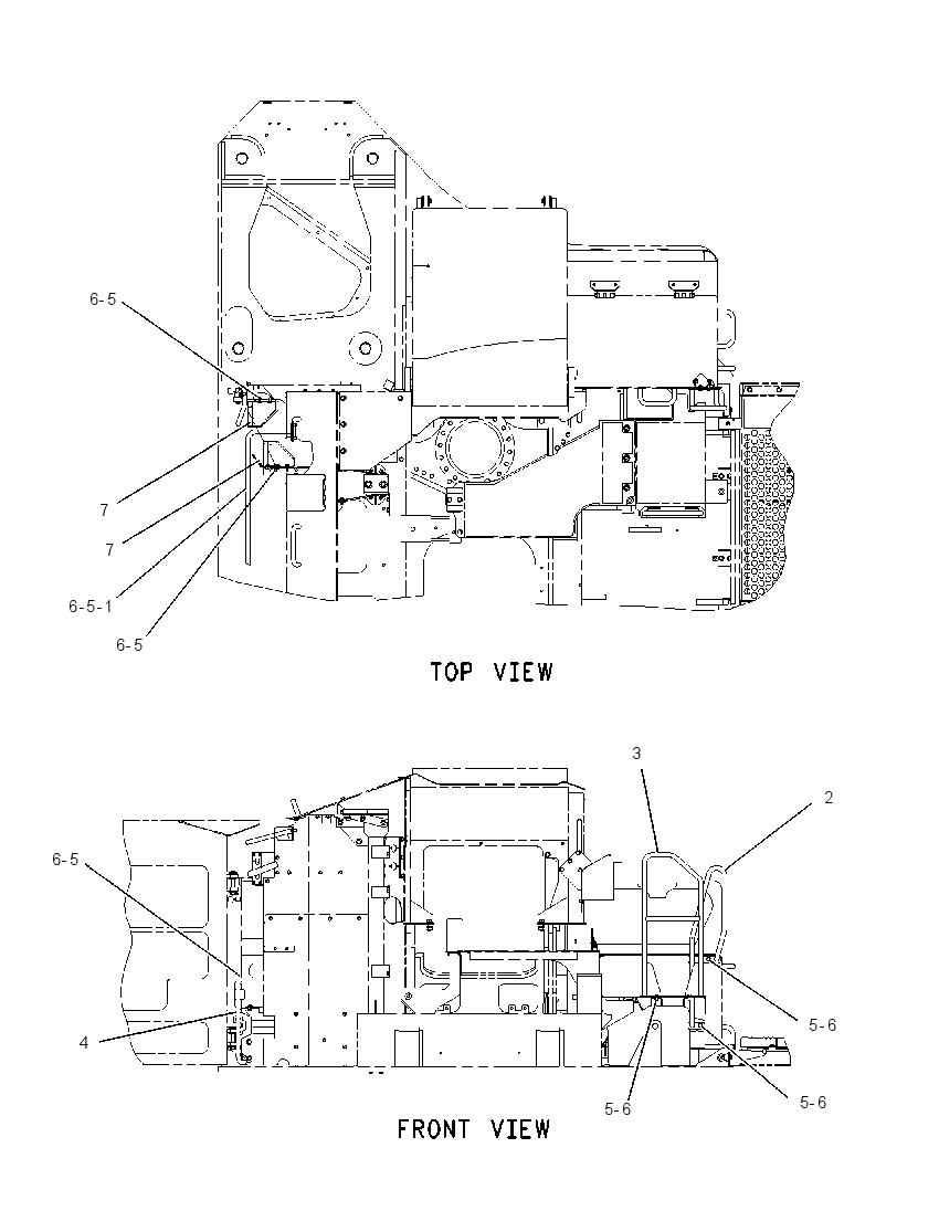 Поручень 1521749 CAT