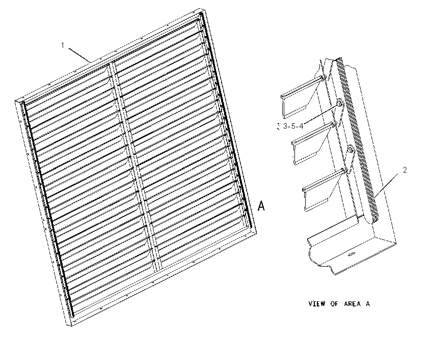 LOUVER GP 2086759 CAT