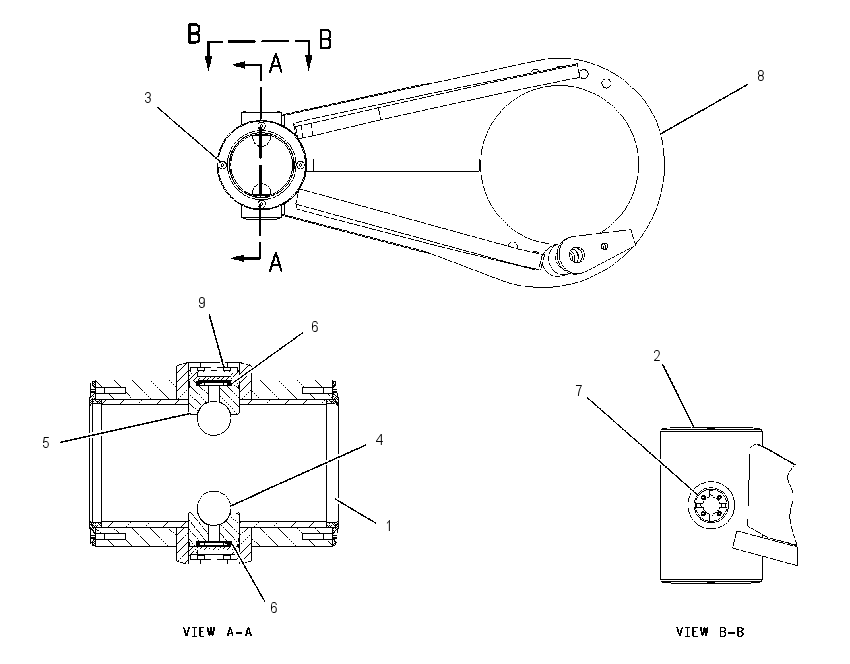 ARM GP-FEED ROLLER 1571645 CAT