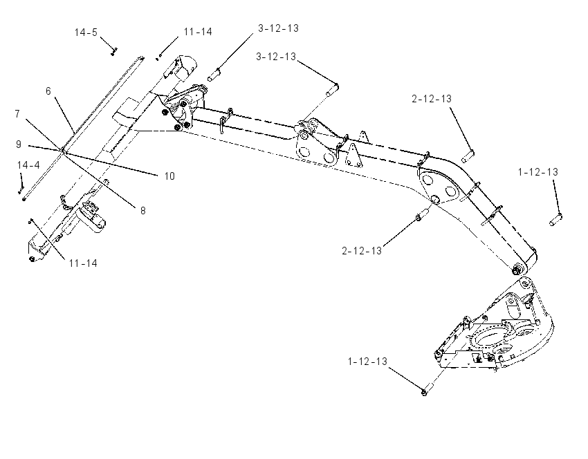 CYLINDER & MTG GP-EXTEND STICK 1595452 CAT