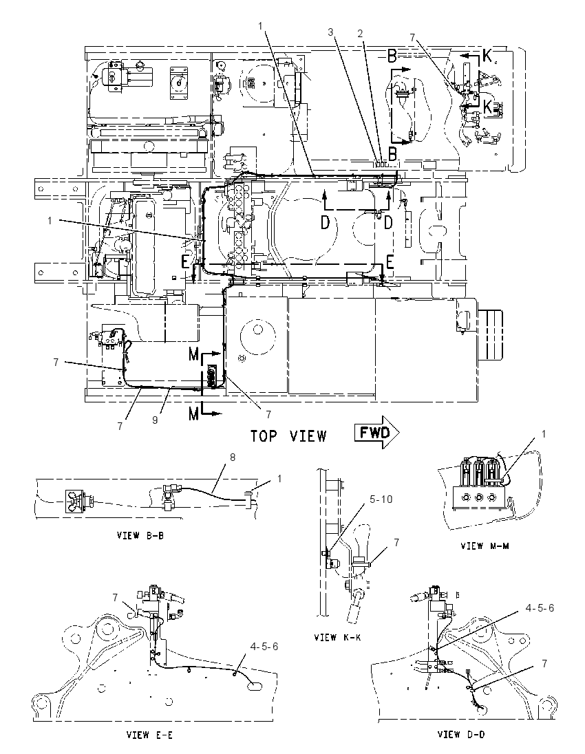 WIRING GP-COMBINED FLOW 2041717 CAT