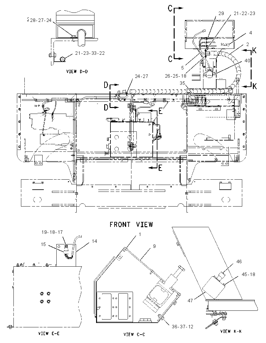 INSTALLATION GP-CONTROLS 1631680 CAT