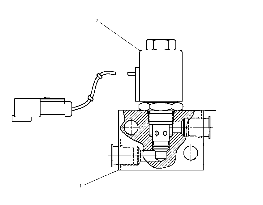 VALVE & MTG GP-HYDRAULIC FAN 1633318 CAT