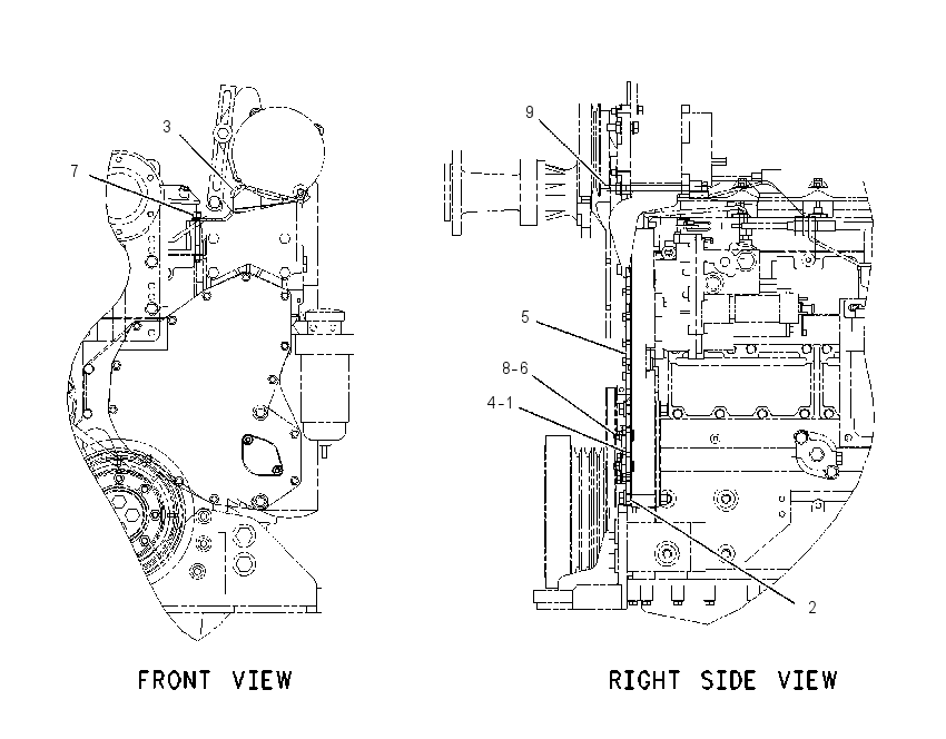 MODIFICATION GP-FRONT COVER 2103884 CAT