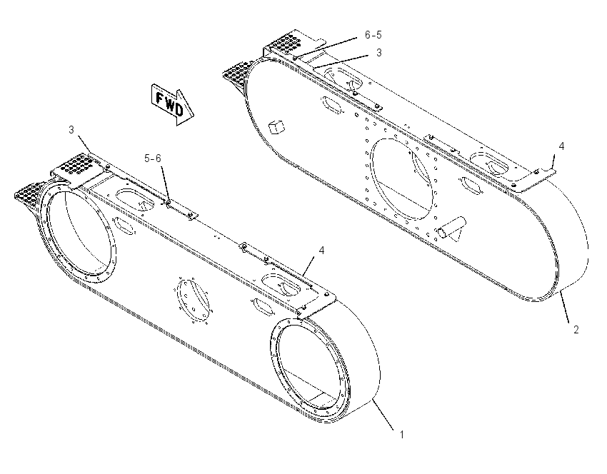 GUARD GP-BRAKE LINES 1889369 CAT