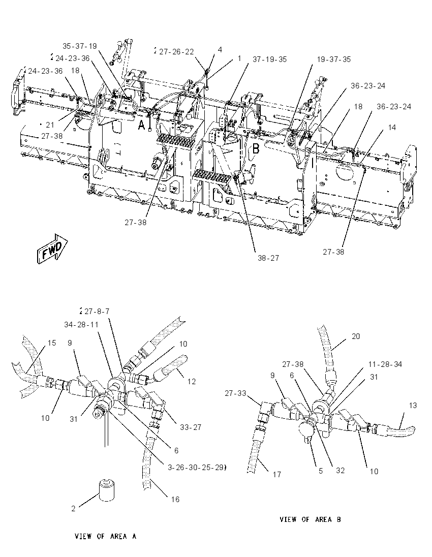 LINES GP-BURNER 2066686 CAT