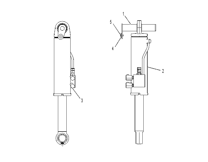 CYLINDER & MTG GP-TILT 2046735 CAT