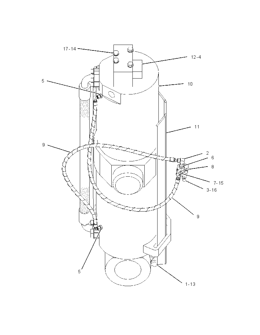 CYLINDER & VALVE GP 1872993 CAT