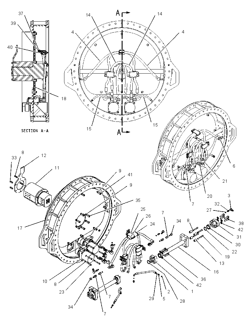 ROTATOR GP-HYDRAULIC 1946068 CAT
