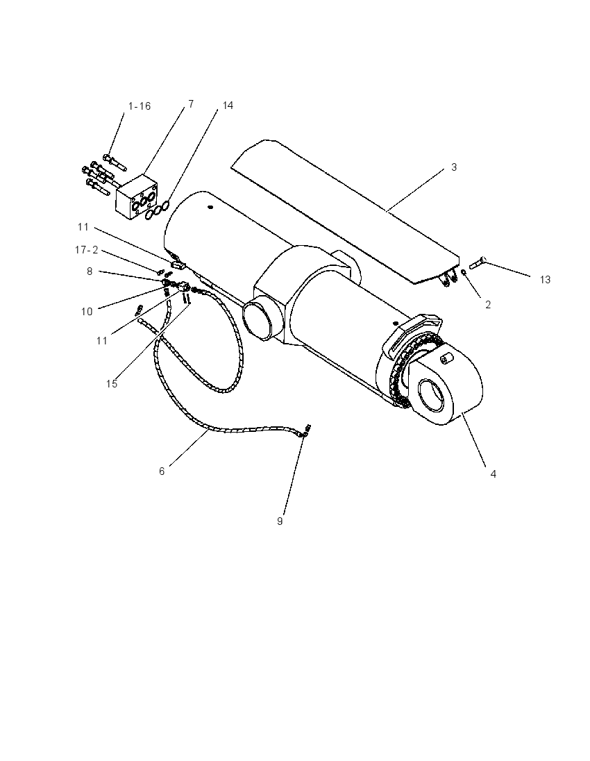 CYLINDER & VALVE GP 1962022 CAT
