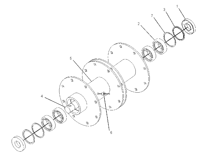 AXLE GP-IDLER 2126594 CAT