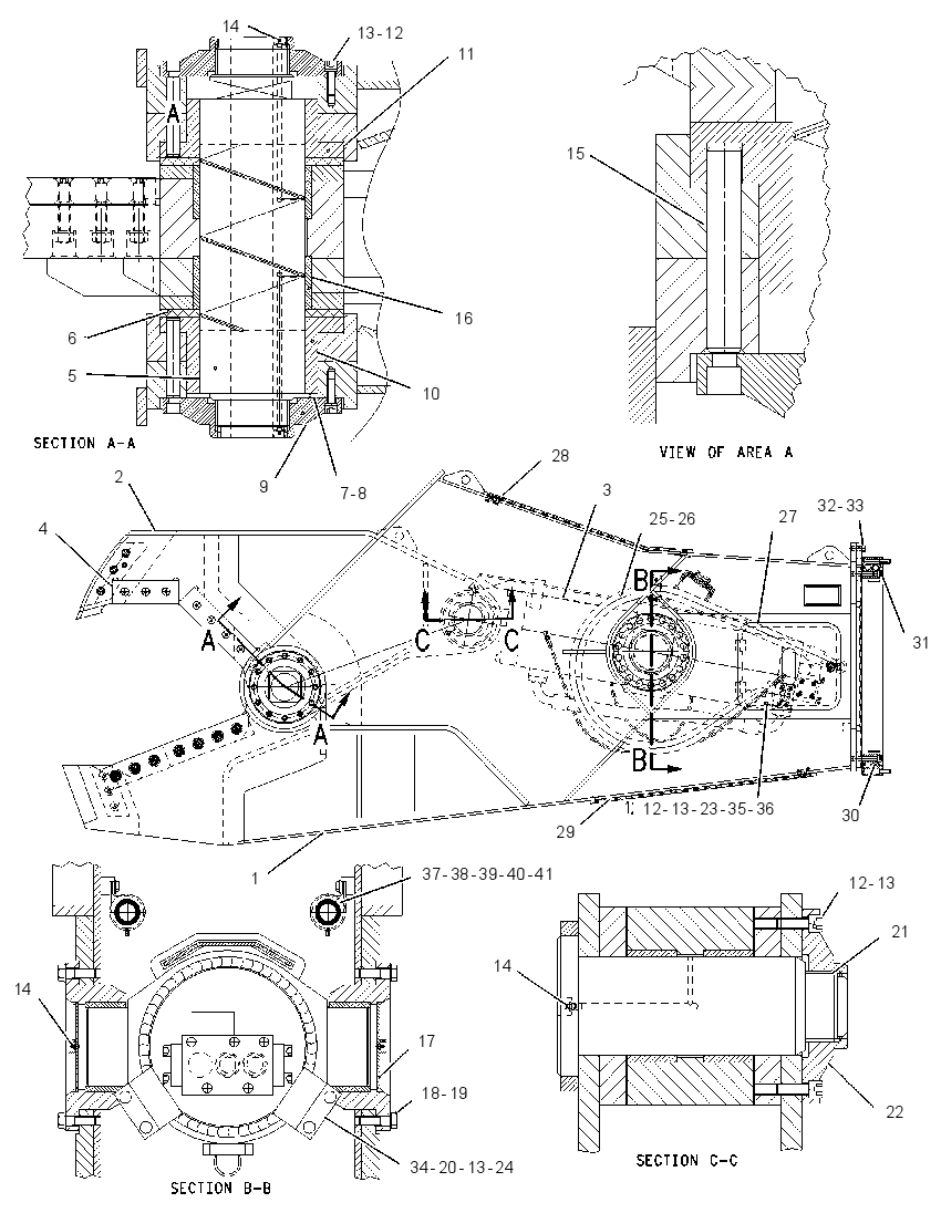 HOUSING GP-SHEAR 2166850 CAT