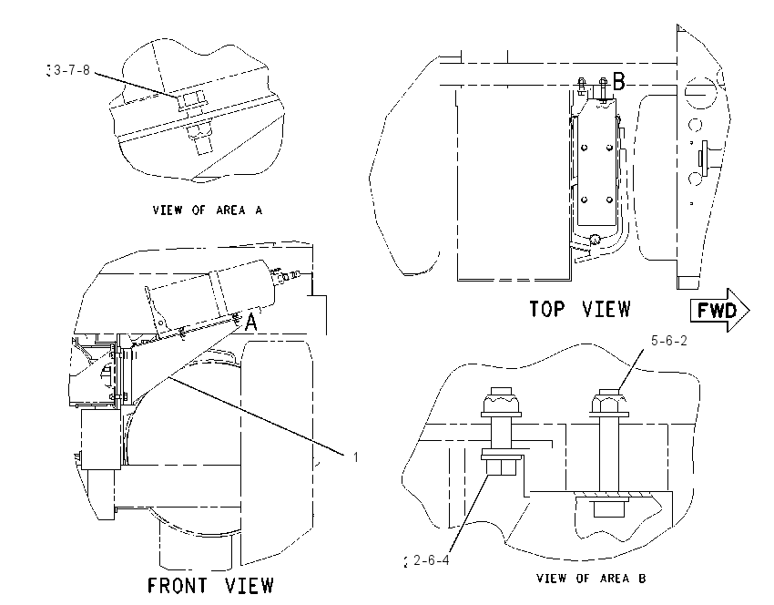MOUNTING GP-FIRE EXTINGUISHER 1955771 CAT