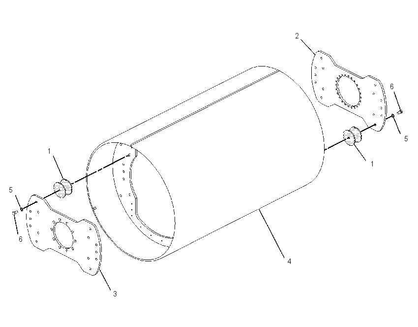 DRUM GP-DRIVE & VIBRATORY 1957575 CAT