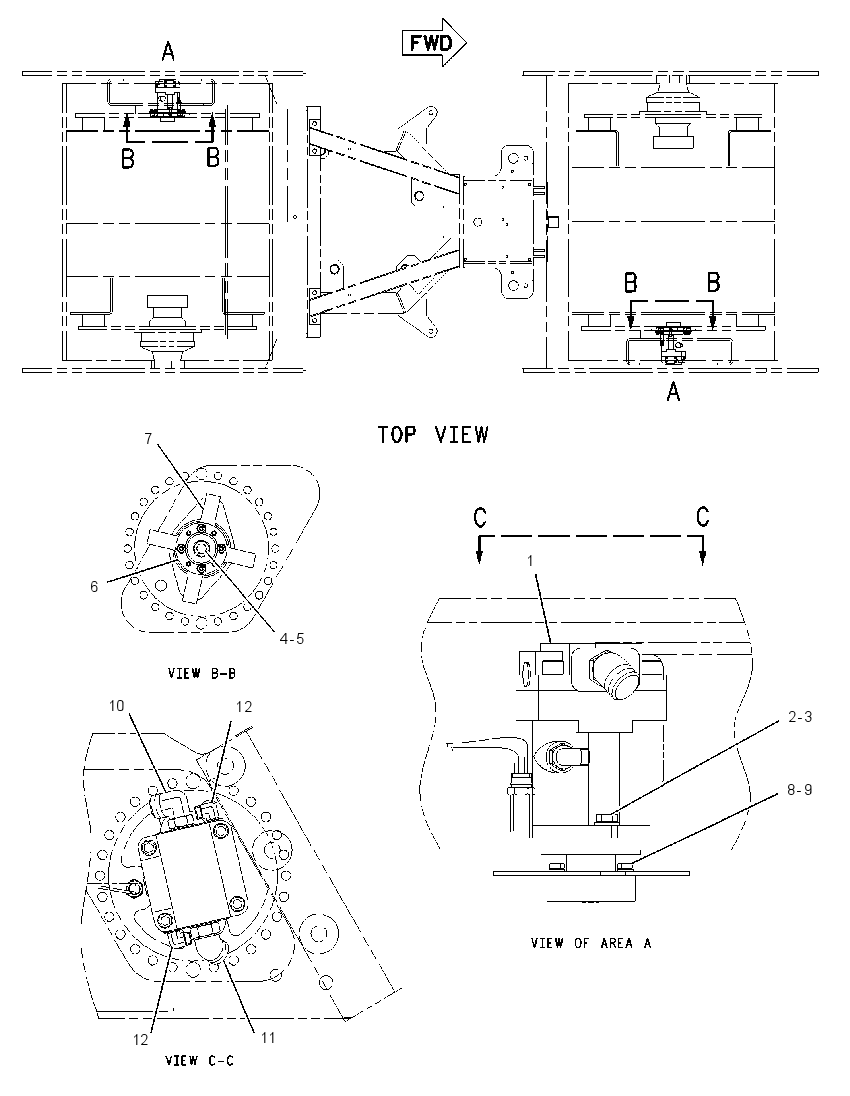 MOTOR & MTG GP-VIBRATORY 1965397 CAT