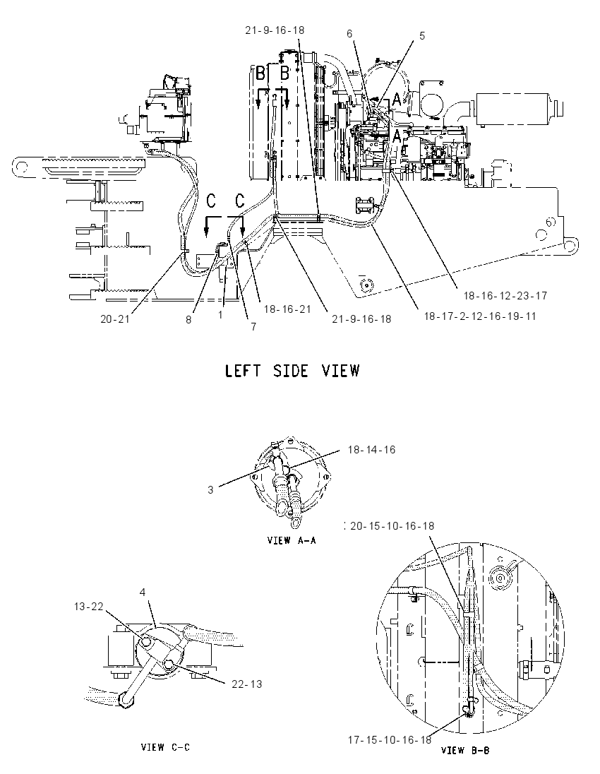 Трубопроводы кондиционера 1942703 CAT